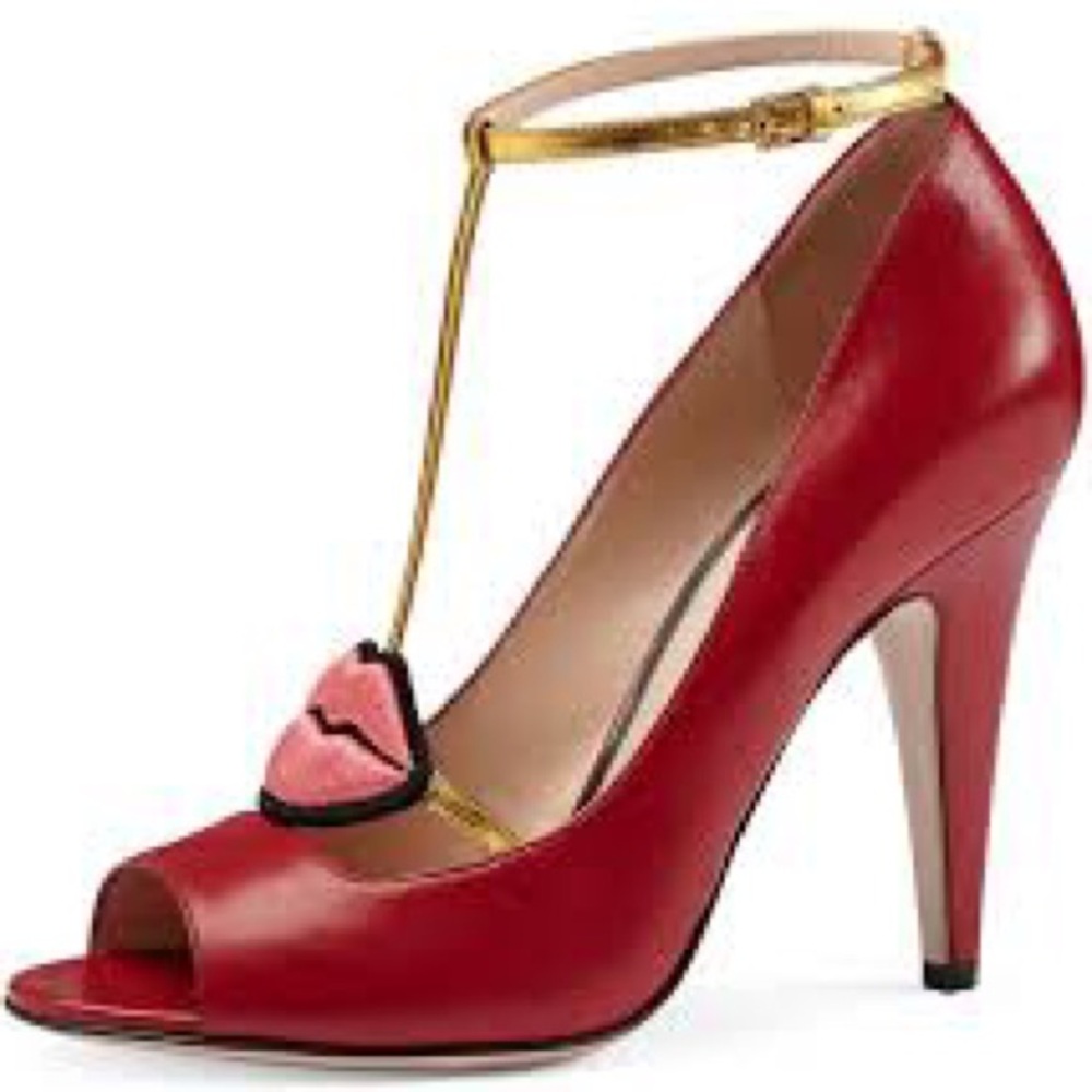 👠 Gucci Molina leather heels - Picture 5 of 11